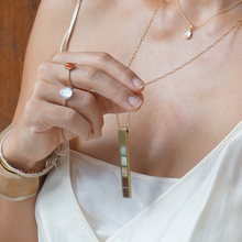 Load image into Gallery viewer, Sisu Block Pendant Necklace
