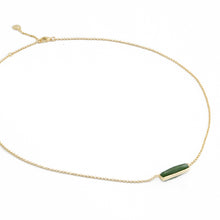 Load image into Gallery viewer, Jade Bar Pendant Necklace