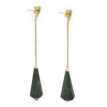 Load image into Gallery viewer, Jade Pendant Earrings
