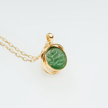 Load image into Gallery viewer, Jade Flip Pendant Necklace - Dragon
