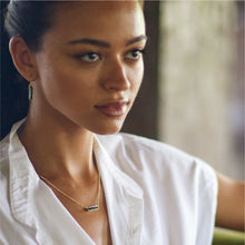 Load image into Gallery viewer, Jade Bar Pendant Earrings