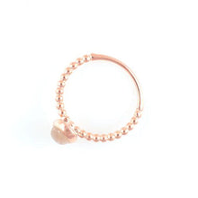 Load image into Gallery viewer, Cosmo Rose Gold Oval Stack Ring
