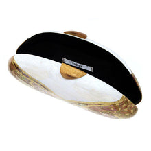 Load image into Gallery viewer, Aurora Shell Clutch
