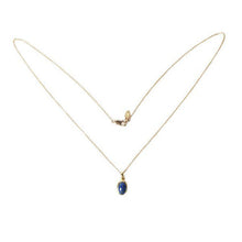 Load image into Gallery viewer, Zayah Lapis Lazuli Oval Necklace
