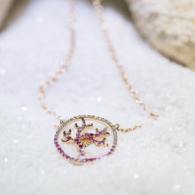 Load image into Gallery viewer, Gaia Fine Coralline Pendant Necklace
