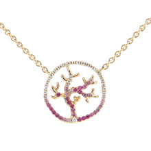 Load image into Gallery viewer, Gaia Fine Coralline Pendant Necklace
