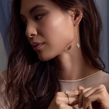 Load image into Gallery viewer, LUNA Chain Pendant Earrings