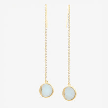 Load image into Gallery viewer, LUNA Chain Pendant Earrings
