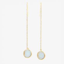 Load image into Gallery viewer, LUNA Chain Pendant Earrings
