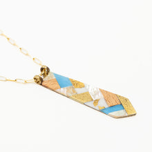 Load image into Gallery viewer, LUNA Inlaid Pendant Necklace
