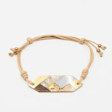 Load image into Gallery viewer, LUNA Inlaid Wax Cord Bracelet