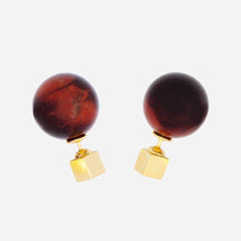 Load image into Gallery viewer, Sisu Cube Duo Earrings
