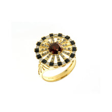 Load image into Gallery viewer, Solar Fine Sun Cocktail Ring
