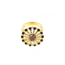 Load image into Gallery viewer, Solar Fine Sun Cocktail Ring