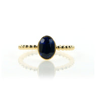 Sumba Oval Sapphire Ring
