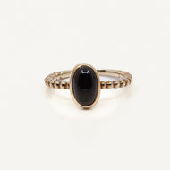 Umbra Small Oval Onyx Stack Ring