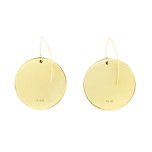 Load image into Gallery viewer, Vida Round Pendant Earrings