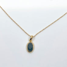 Load image into Gallery viewer, Umbra Oval Labradorite Pendant Necklace
