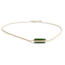 Load image into Gallery viewer, Jade Bar Pendant Necklace

