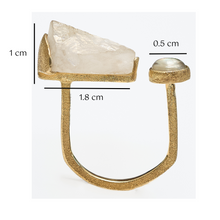 画像をギャラリービューアに読み込む, Mārga Rock Cocktail Ring
