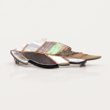 Load image into Gallery viewer, Ajei Feather Brooch
