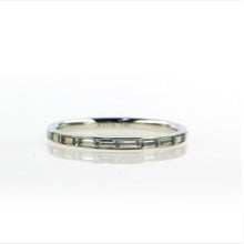 Load image into Gallery viewer, Batok Sparkle white sapphire stacker
