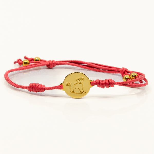 4°Cオンライン限定 Oriental Zodiac Bracelet 999-24-Karat-Yellow-Gold-