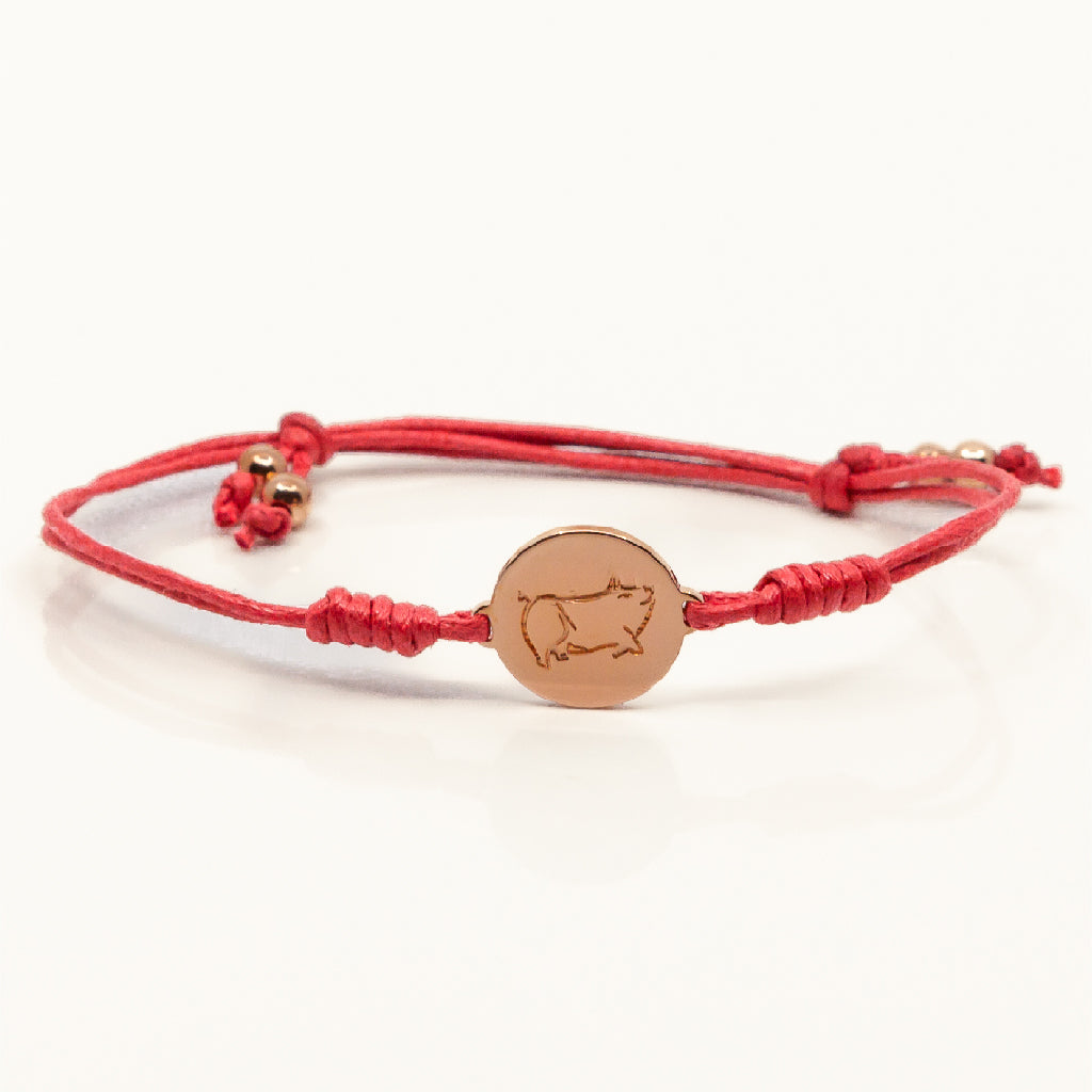 Chinese Zodiac Bracelet - Year of the Pig