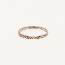 Load image into Gallery viewer, Cosmo Single Twisted Gold Plated Ring
