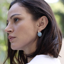 Load image into Gallery viewer, LUNA Round Pendant Earrings
