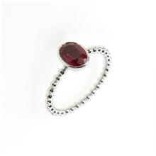 Load image into Gallery viewer, Tugu Oval Ruby Ring
