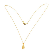 Load image into Gallery viewer, Vida Citrine Oval Pendant Necklace
