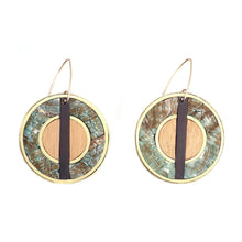 Load image into Gallery viewer, Vida Round Pendant Earrings
